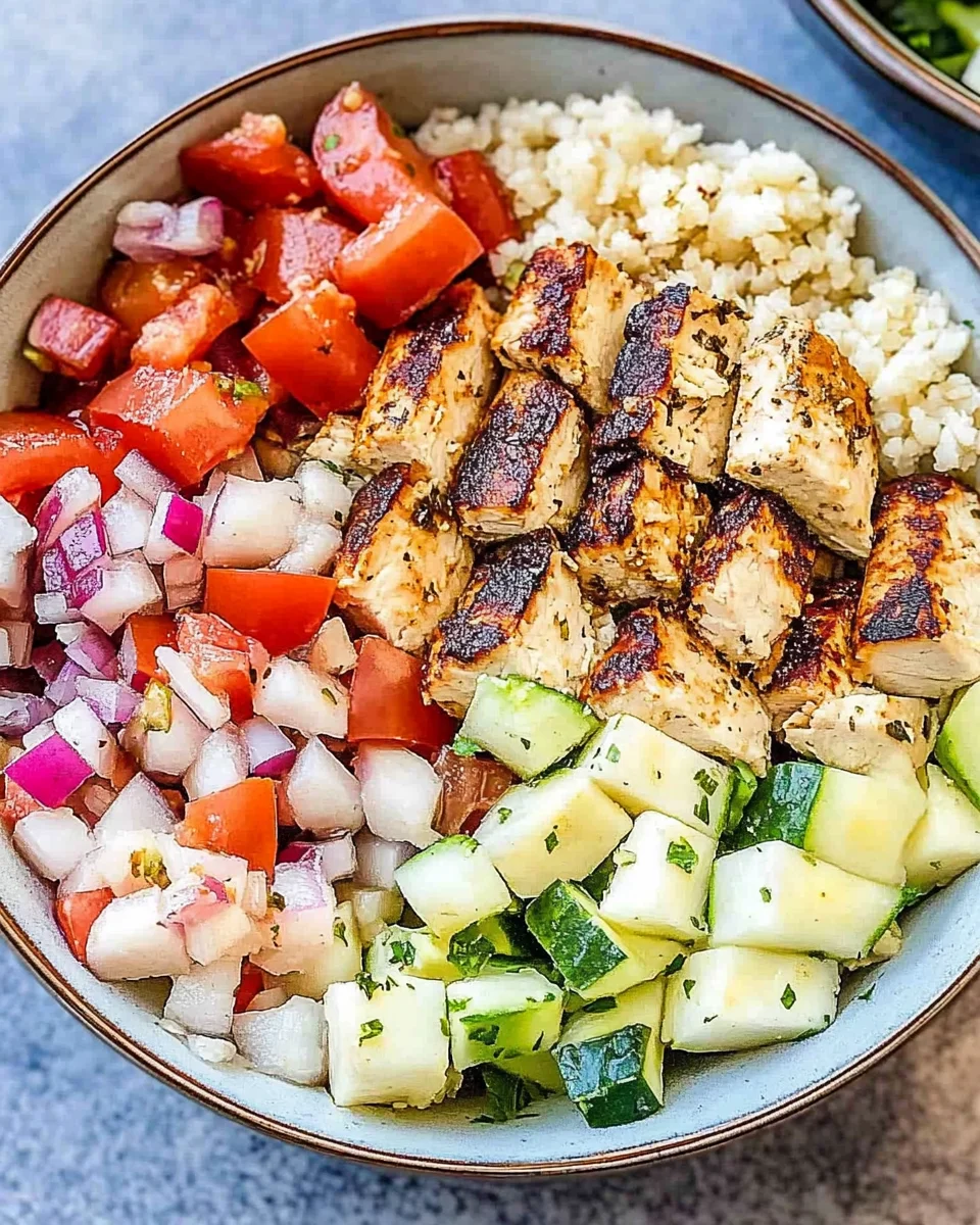 Greek Chicken Bowl