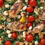 Greek Chicken and Lemon Rice (30 Minutes, One-Pot)