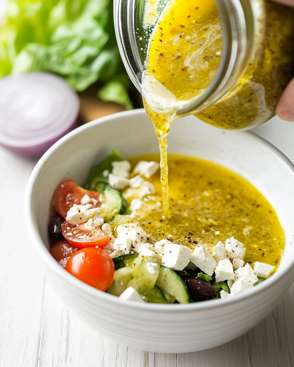 Greek Salad Dressing Recipe Greek