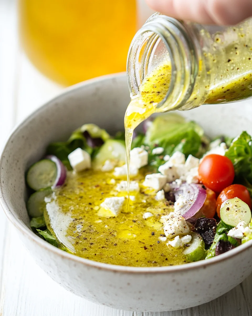 Greek Salad Dressing Recipe Greek