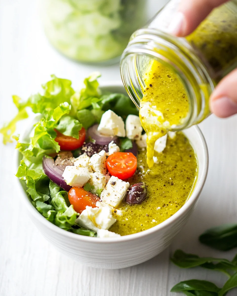 Greek Salad Dressing Recipe Greek