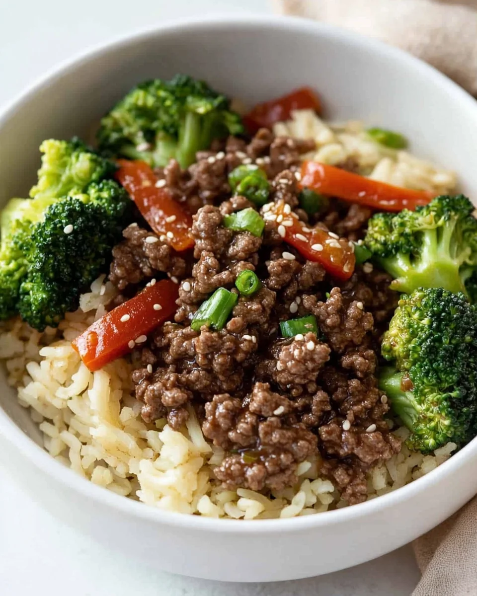 Ground Beef and Broccoli Ground