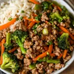 Ground Turkey Teriyaki Stir Fry