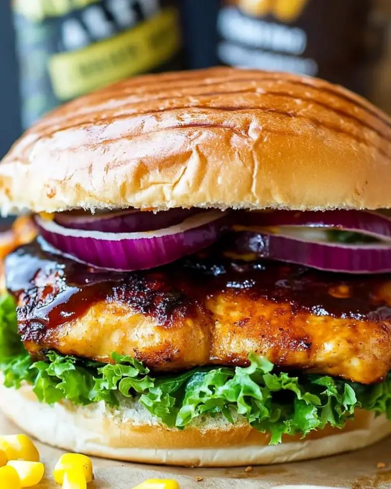 Hawaiian BBQ Chicken Sandwiches