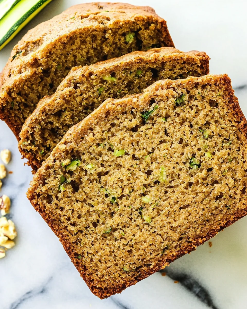 Healthy Zucchini Bread