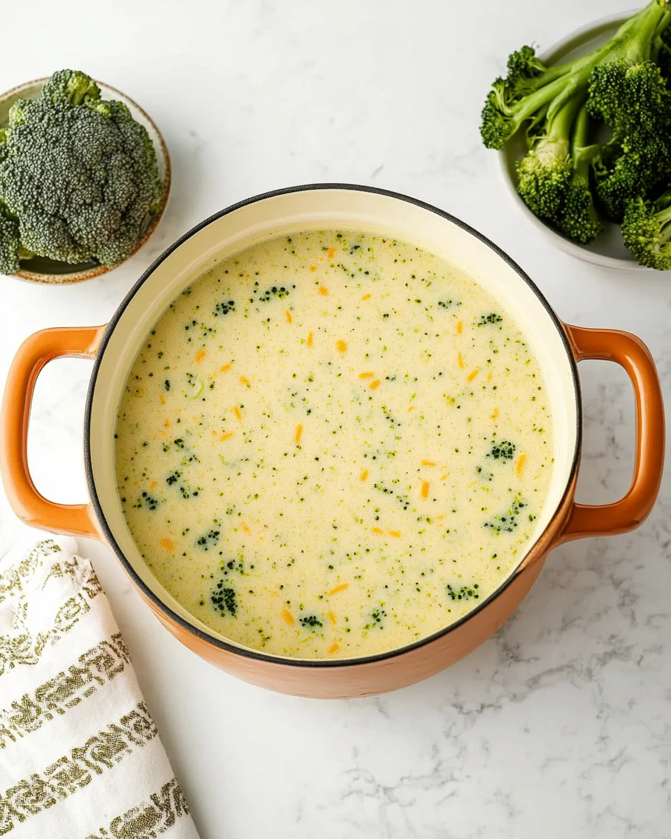 High Protein Broccoli Cheddar Soup High Protein Broccoli Cheddar Soup