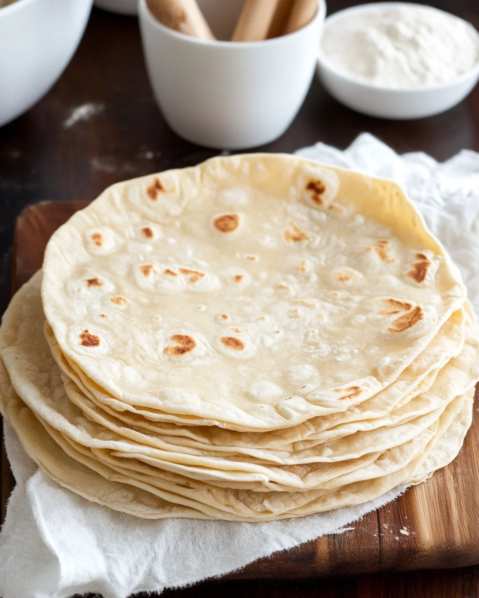 Homemade Flour Tortillas