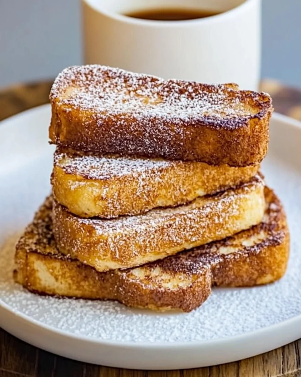 Homemade French Toast Sticks
