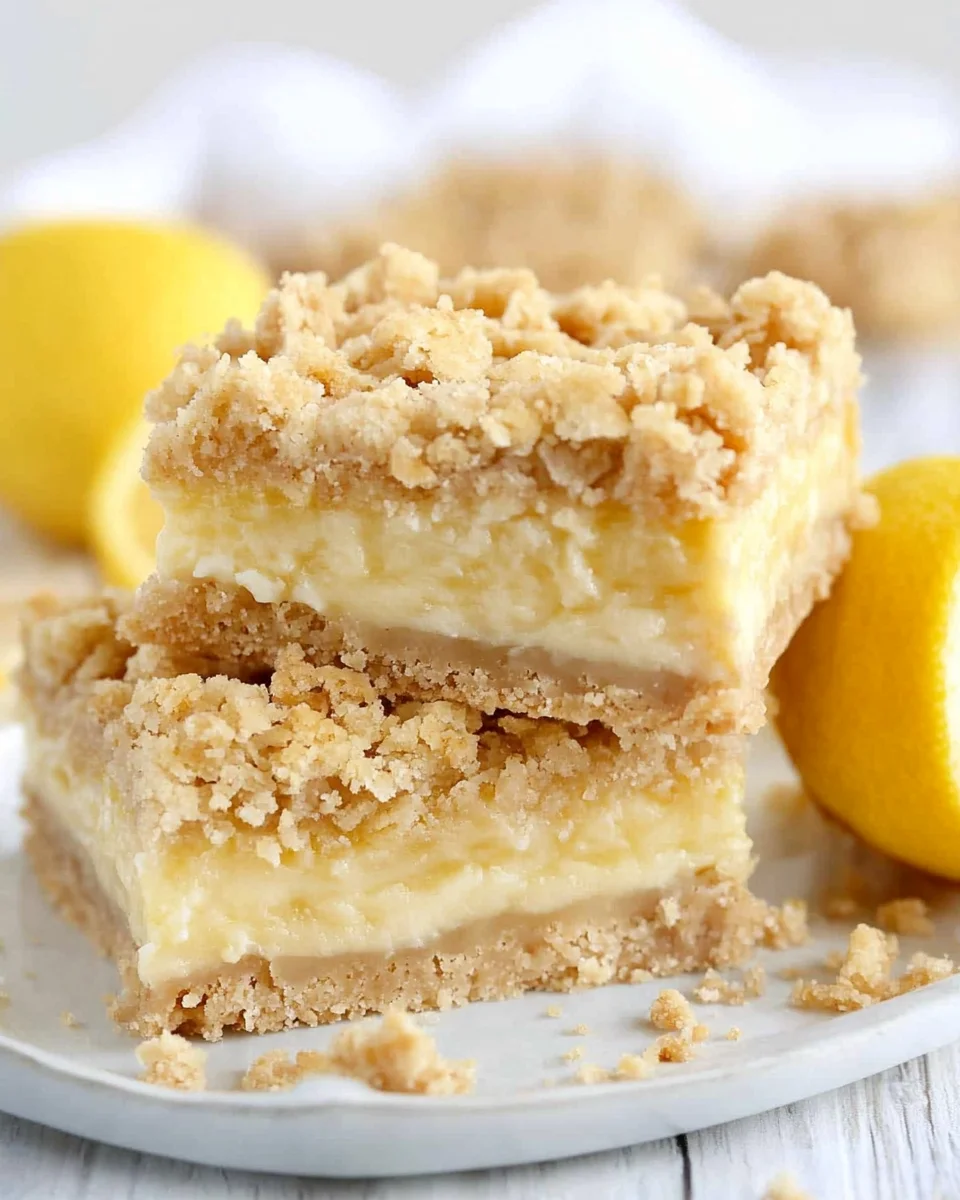 Homemade Lemon Crumb Bars
