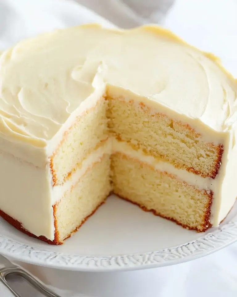 Homemade Vanilla Cake
