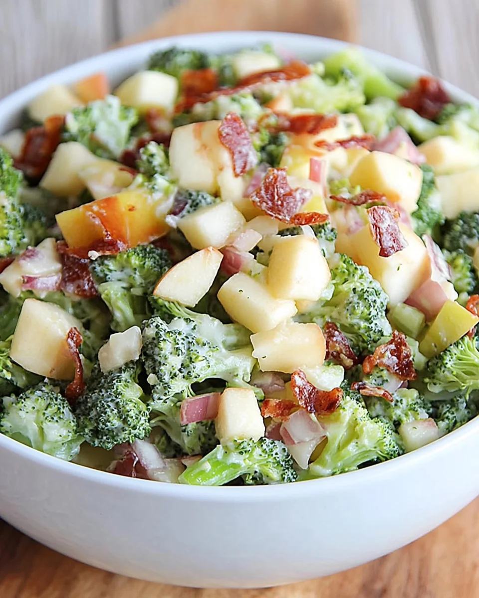Honeycrisp Apple and Broccoli Salad 24 Honeycrisp