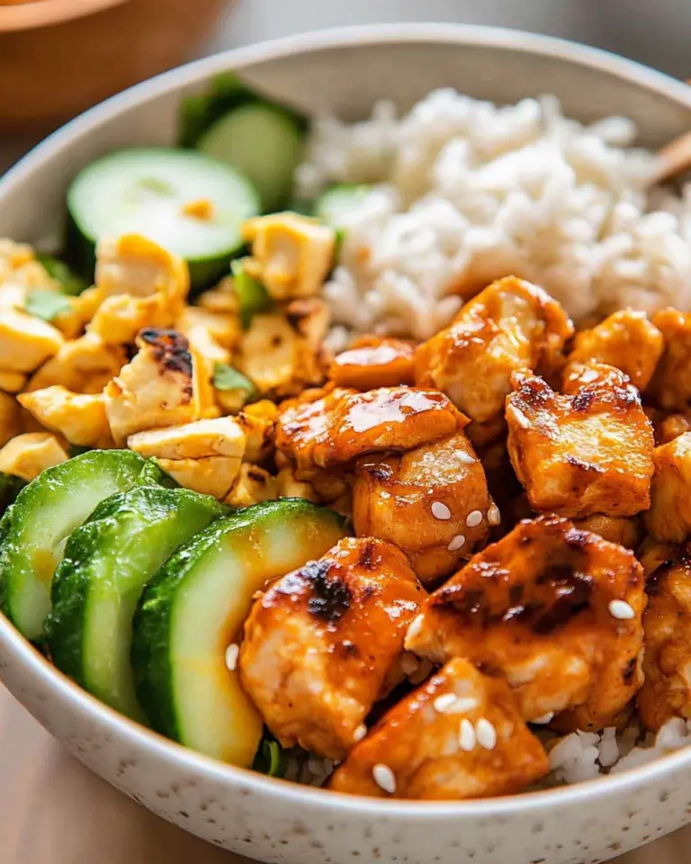 Hot Honey Chicken Bowls