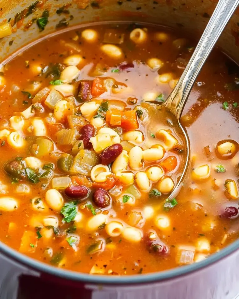Italian Pasta Fagioli Soup