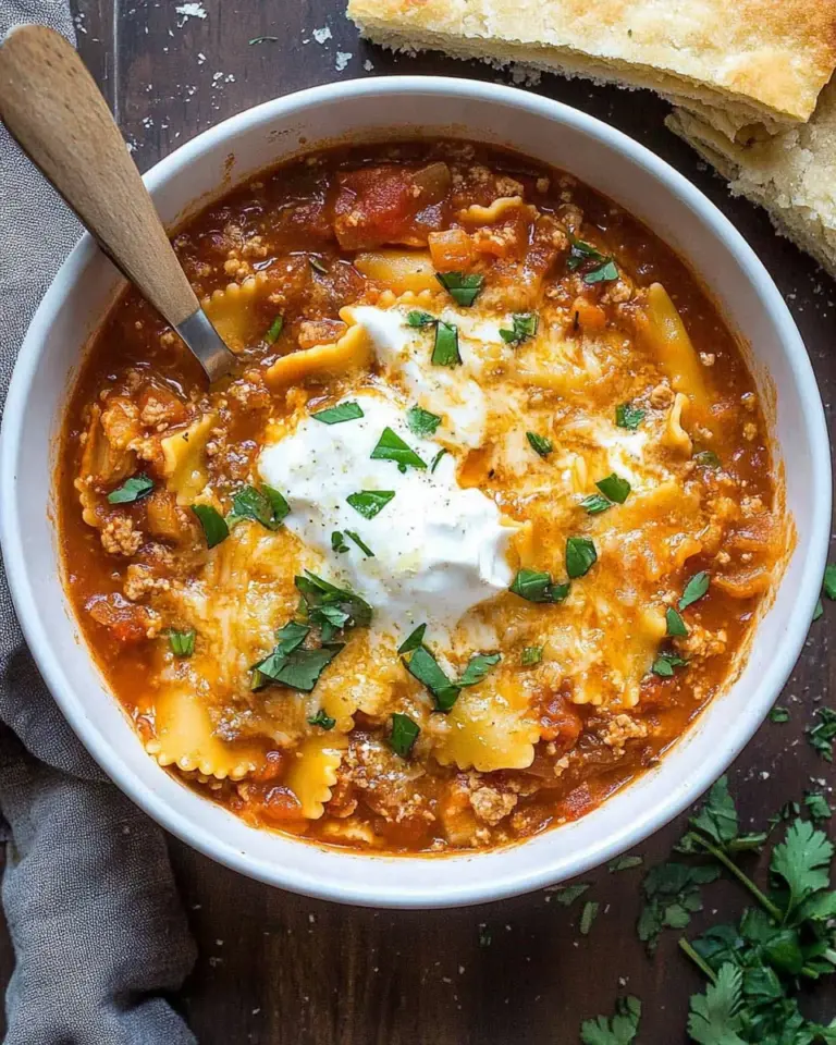 Lasagna Soup