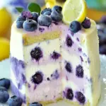 Lemon Blueberry Cheesecake Cake