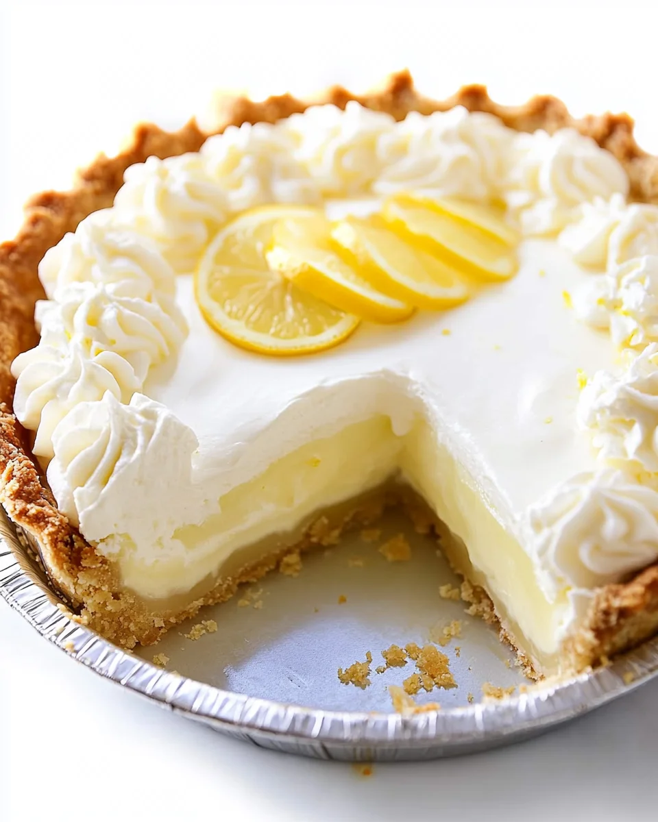 Lemon Cream Pie Lemon