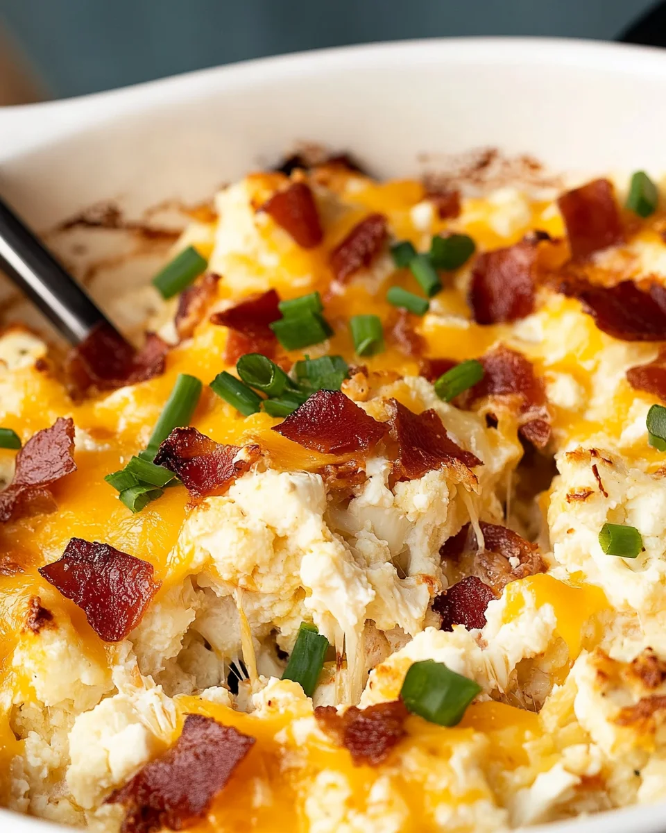Loaded Cauliflower Casserole