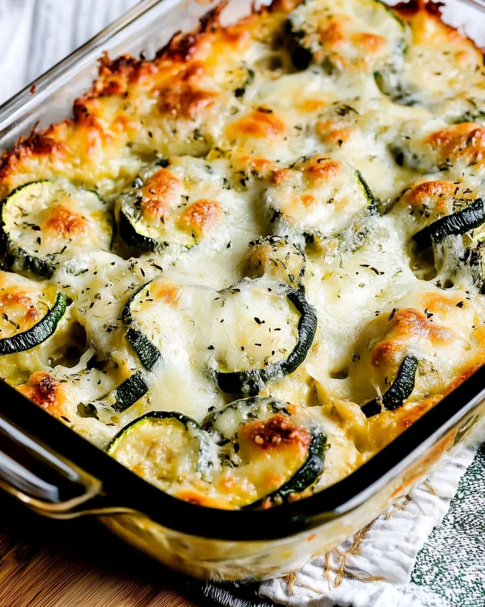 Low-Carb Easy Cheesy Zucchini Bake 21 Low-Carb Easy Cheesy Zucchini Bake