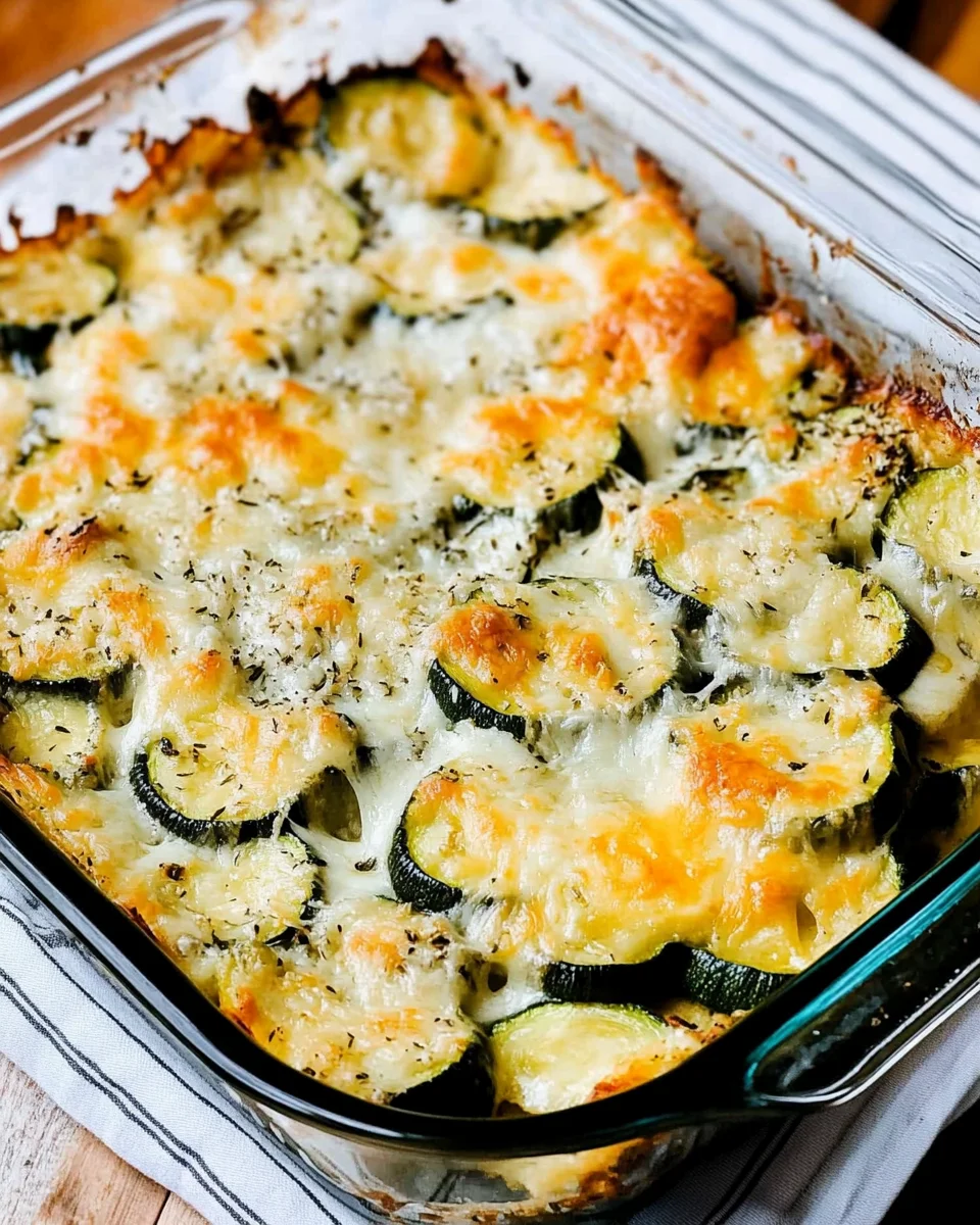 Low-Carb Easy Cheesy Zucchini Bake 22 Low-Carb