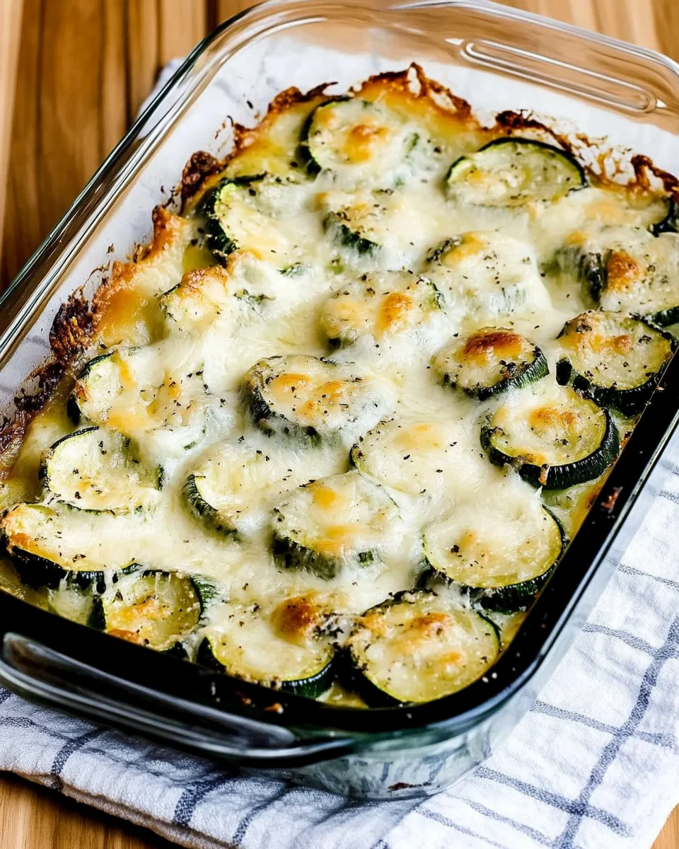 Low-Carb Easy Cheesy Zucchini Bake 23 Low-Carb