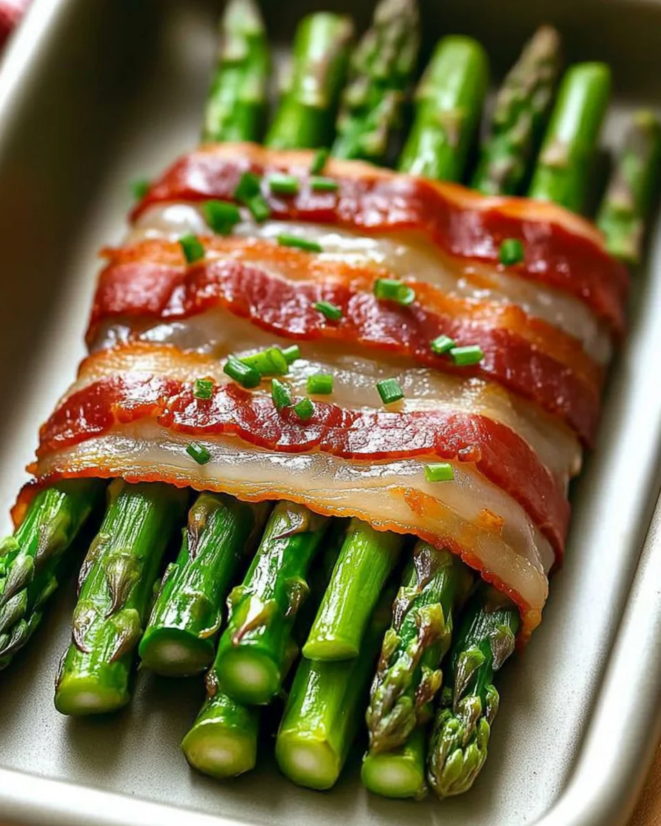 Low Carb Bacon Wrapped Asparagus