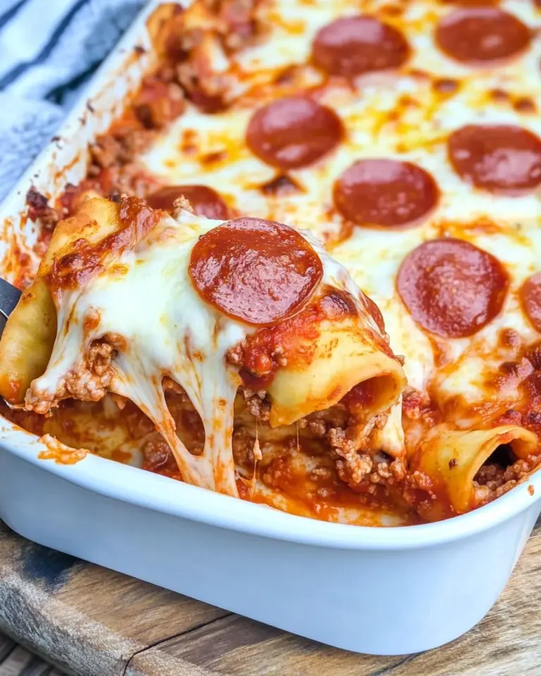 Meat Lover’s Pizza Casserole