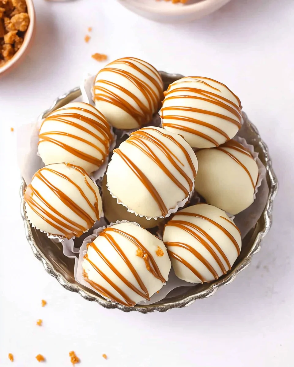 No-Bake Biscoff Cookie Truffles No-Bake