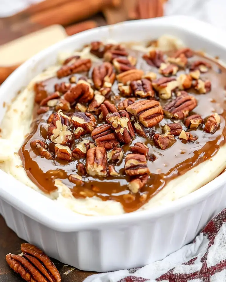 No Bake Pecan Pie Dip