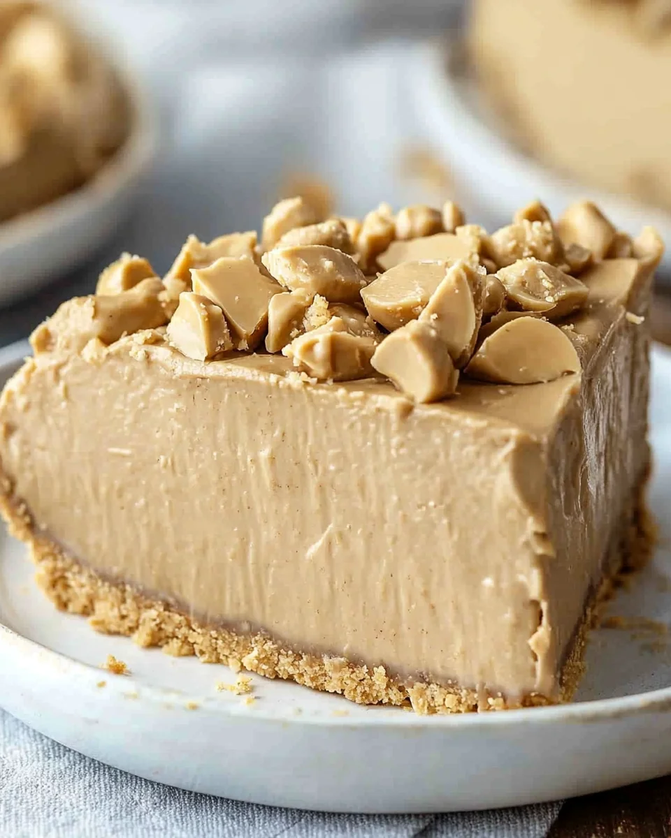 Old Fashioned Peanut Butter Pie