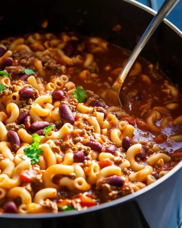 One Pot Chili Mac