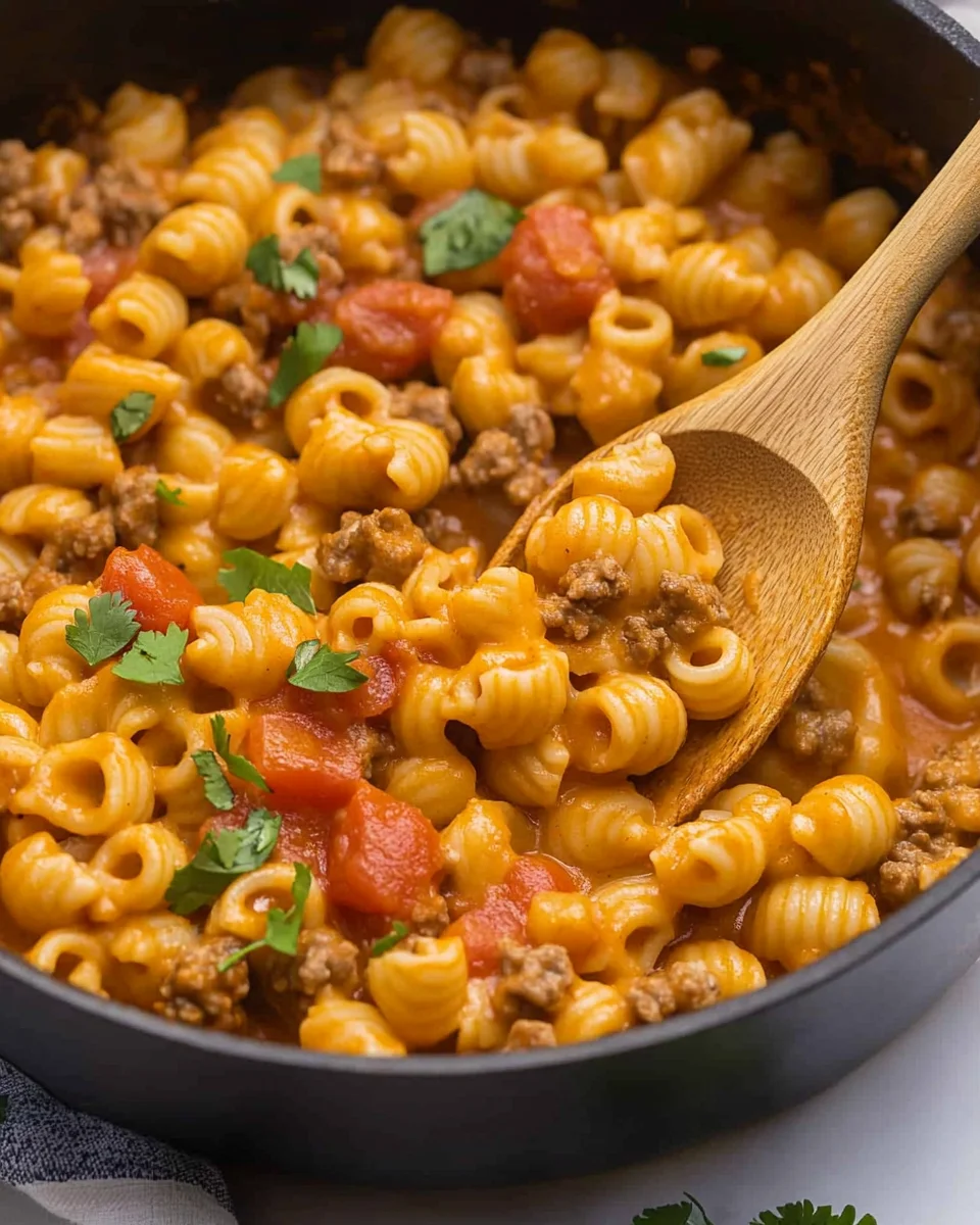 One Pot Taco Pasta Recipe One