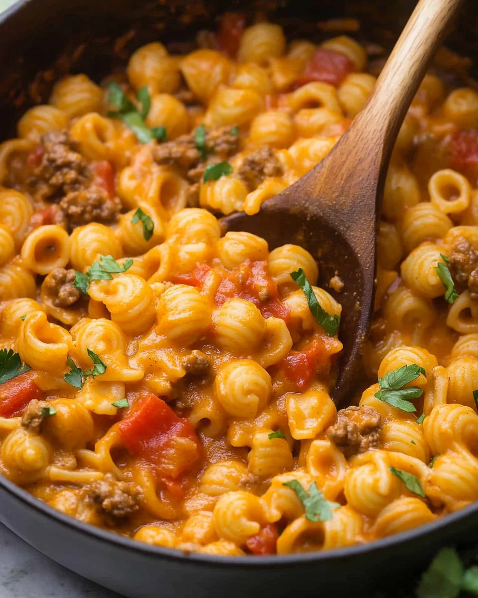 One Pot Taco Pasta Recipe One