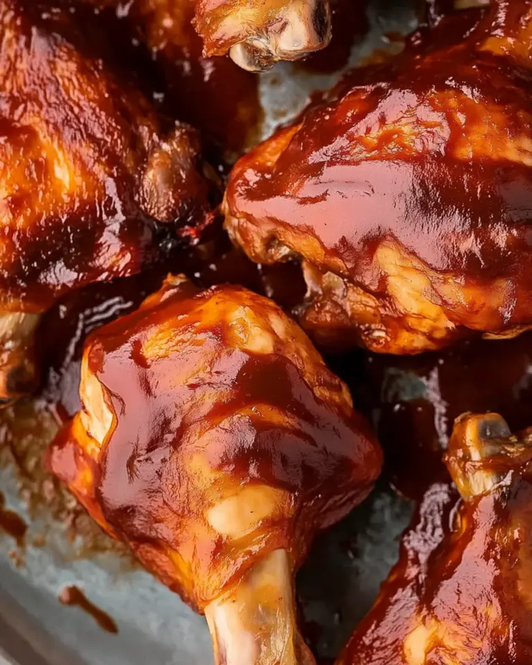 Oven Baked BBQ Chicken Drumsticks