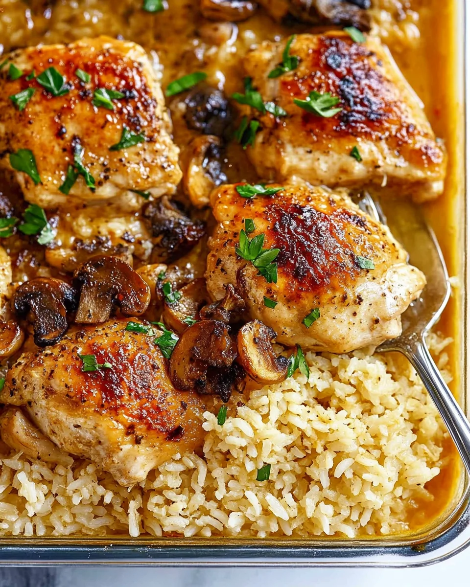 Oven Baked Chicken and Rice 22 Oven