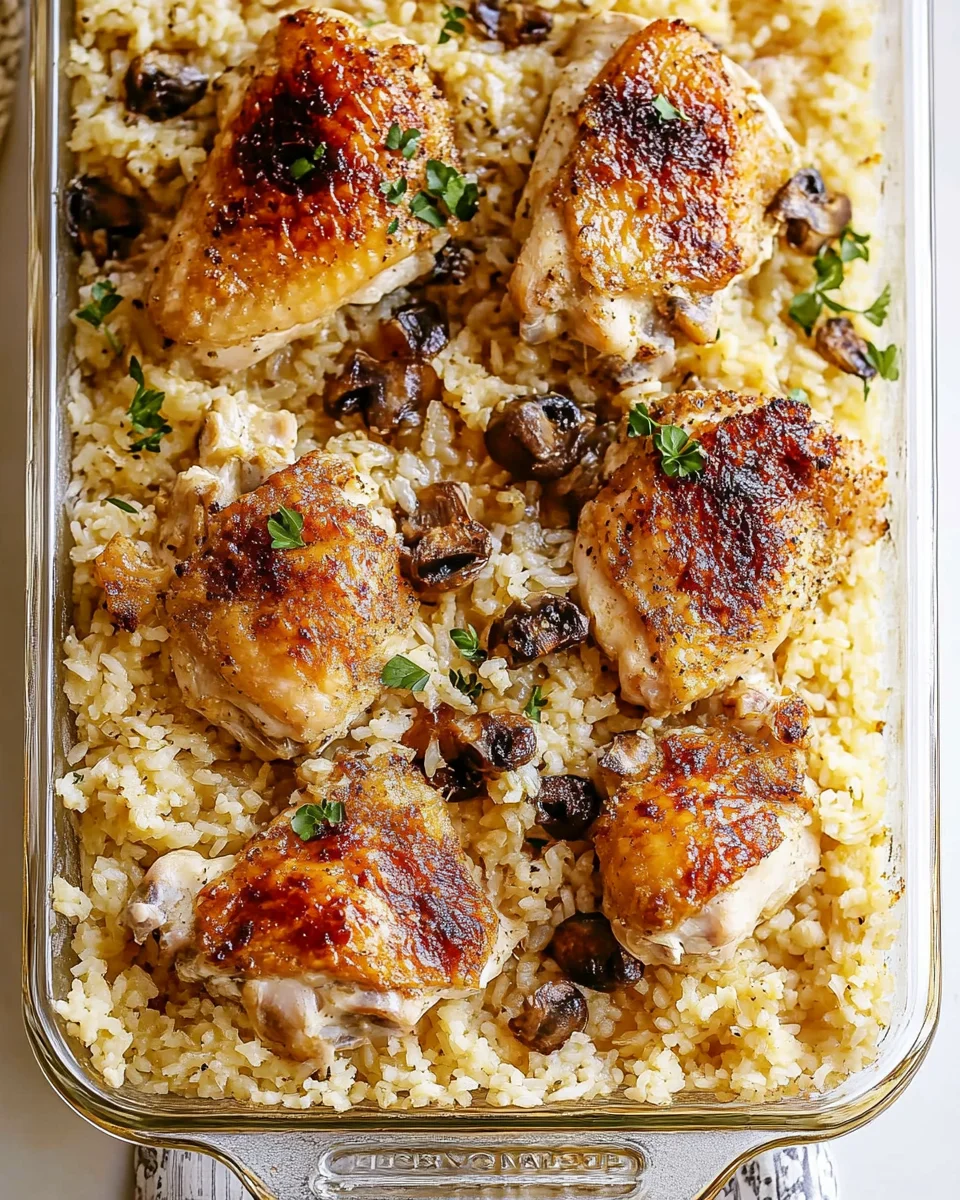 Oven Baked Chicken and Rice 23 Oven