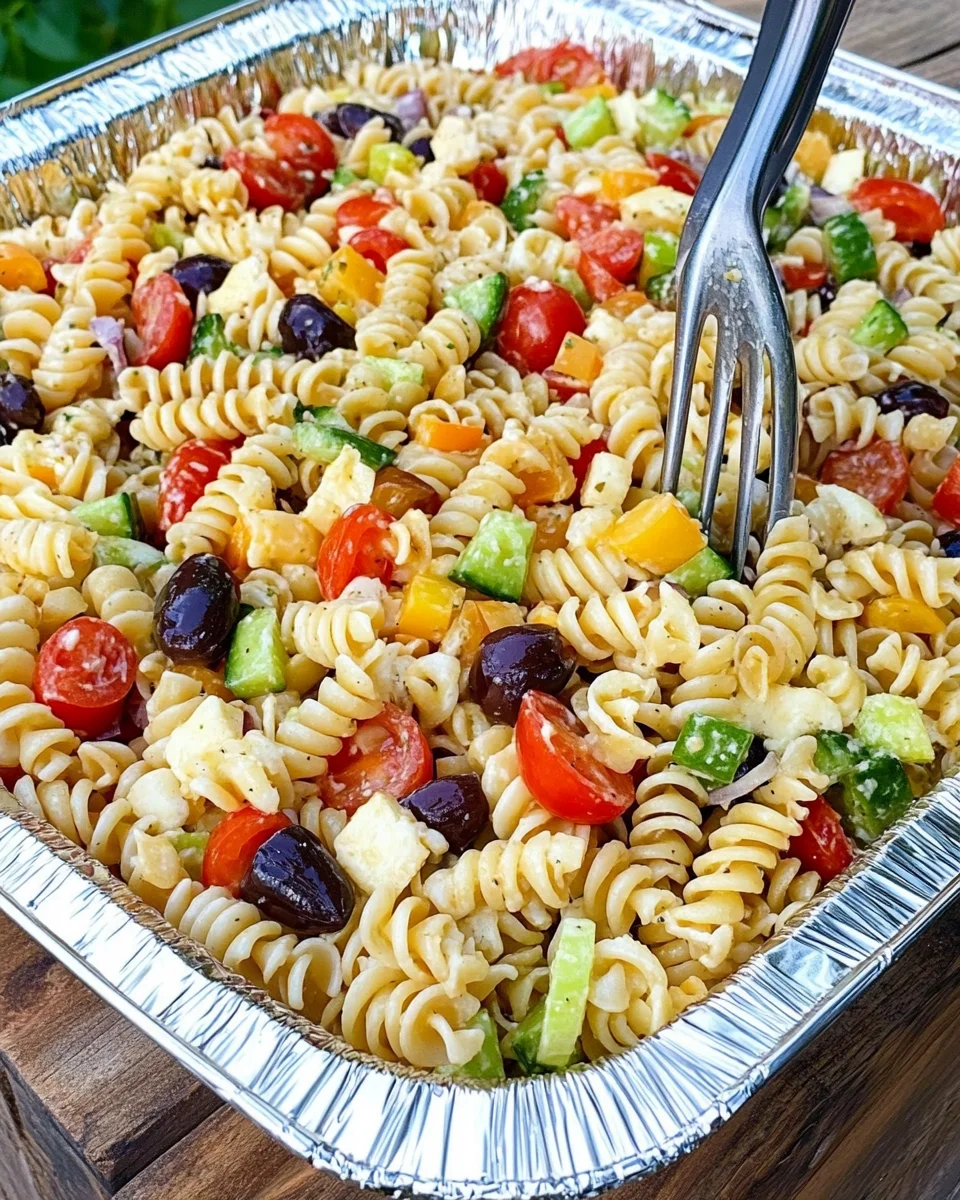 Pasta Salad For A Crowd