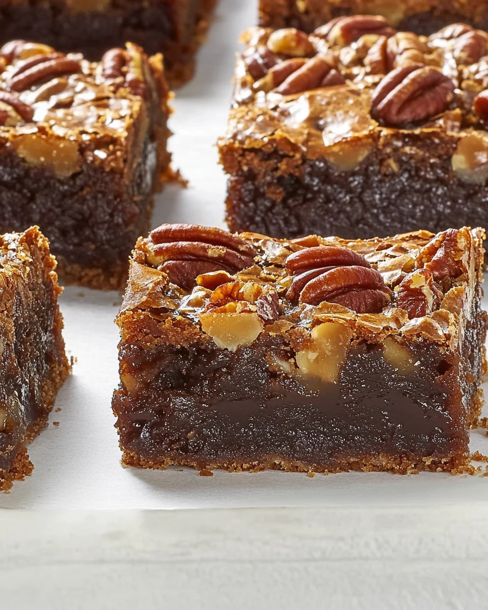 Pecan Pie Brownies