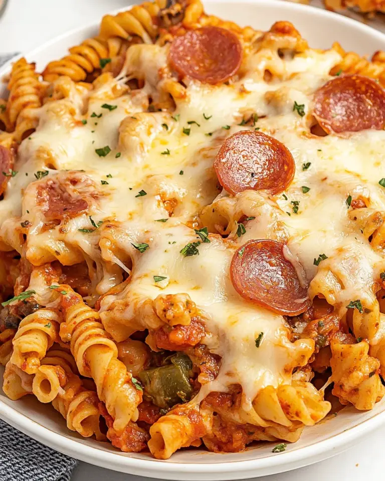 Pizza Pasta Casserole