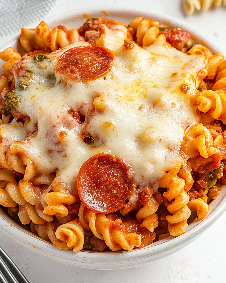Pizza Pasta Casserole Pizza