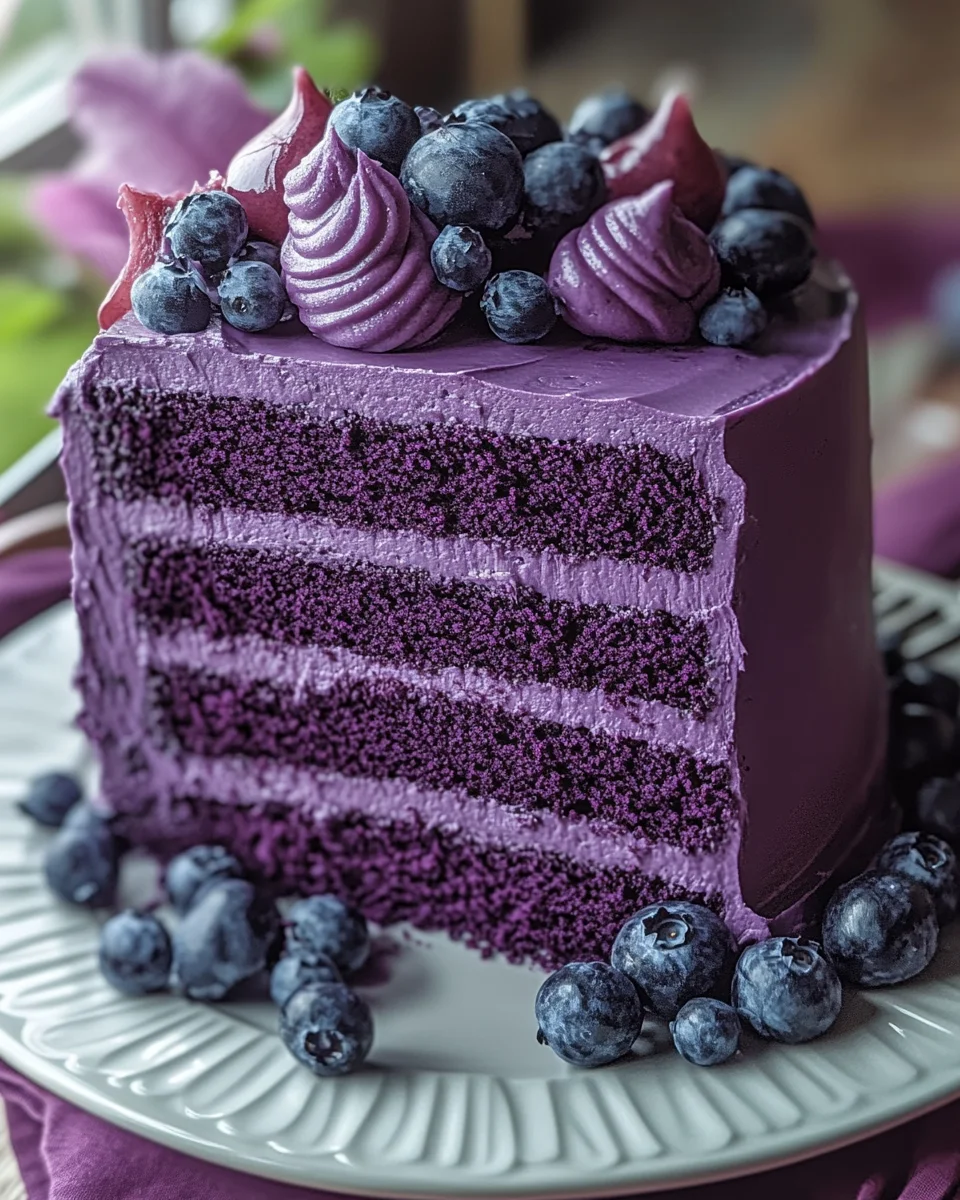 Purple Velvet Cake