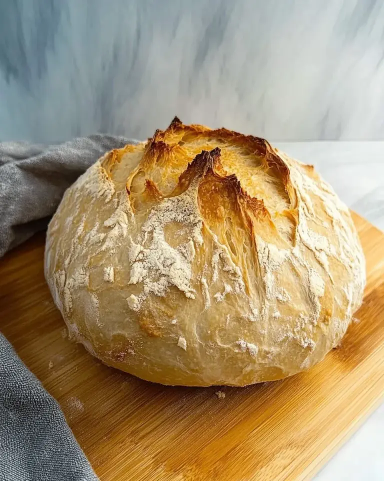 Quick and Easy No-Knead Bread