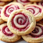 Raspberry Swirl Cookies