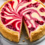 Raspberry Swirl Lemon Cheesecake Raspberry Swirl Lemon Cheesecake