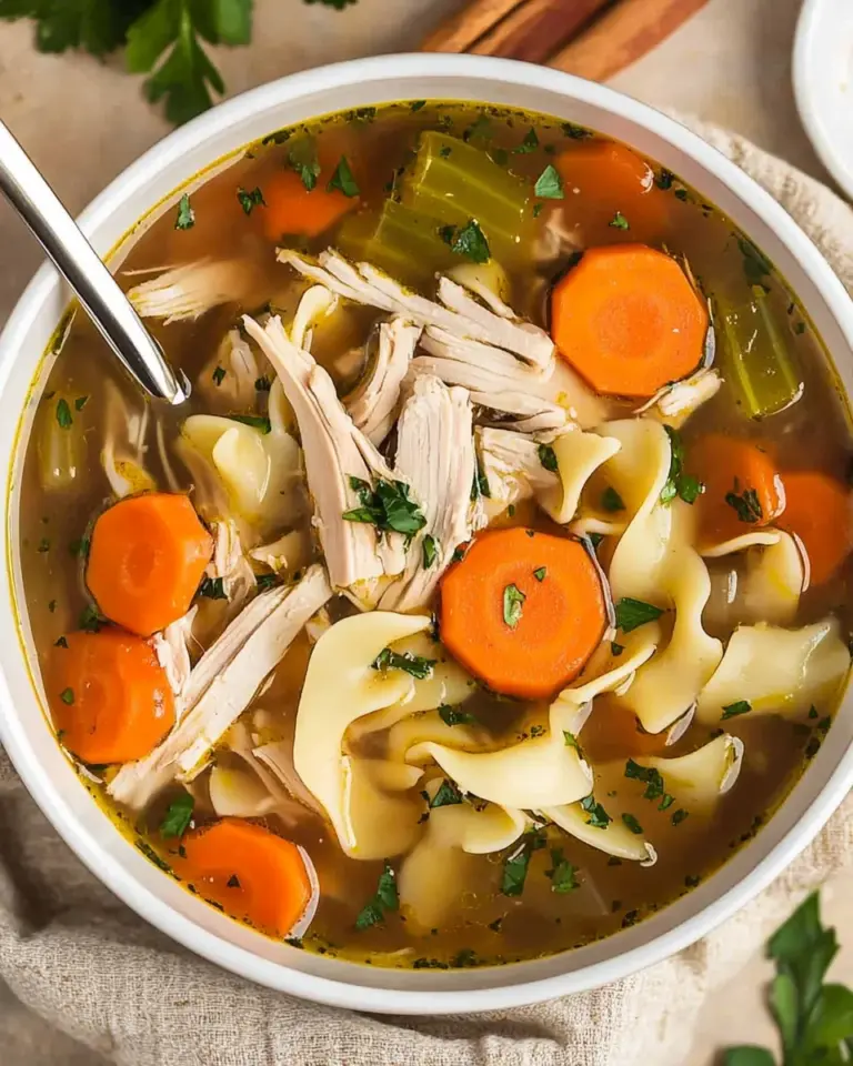 Rotisserie Chicken Noodle Soup