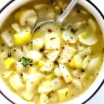 Rustic Potato Leek Soup