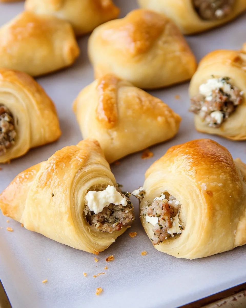 Sausage Cream Cheese Crescent Rolls Sausage