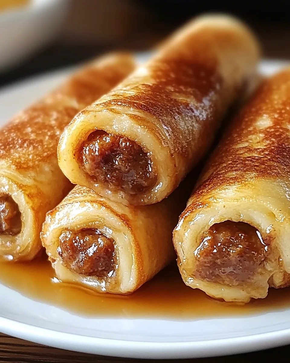 Sausage French Toast Roll-Ups Recipe