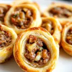 Sausage Pinwheels Sausage Pinwheels
