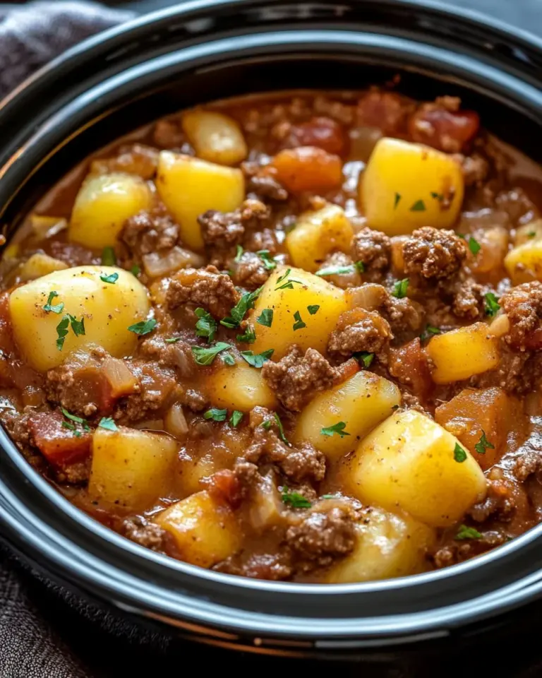 Slow Cooker Cowboy Casserole
