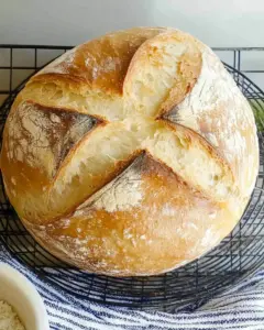 Speedy Same Day Sourdough Bread